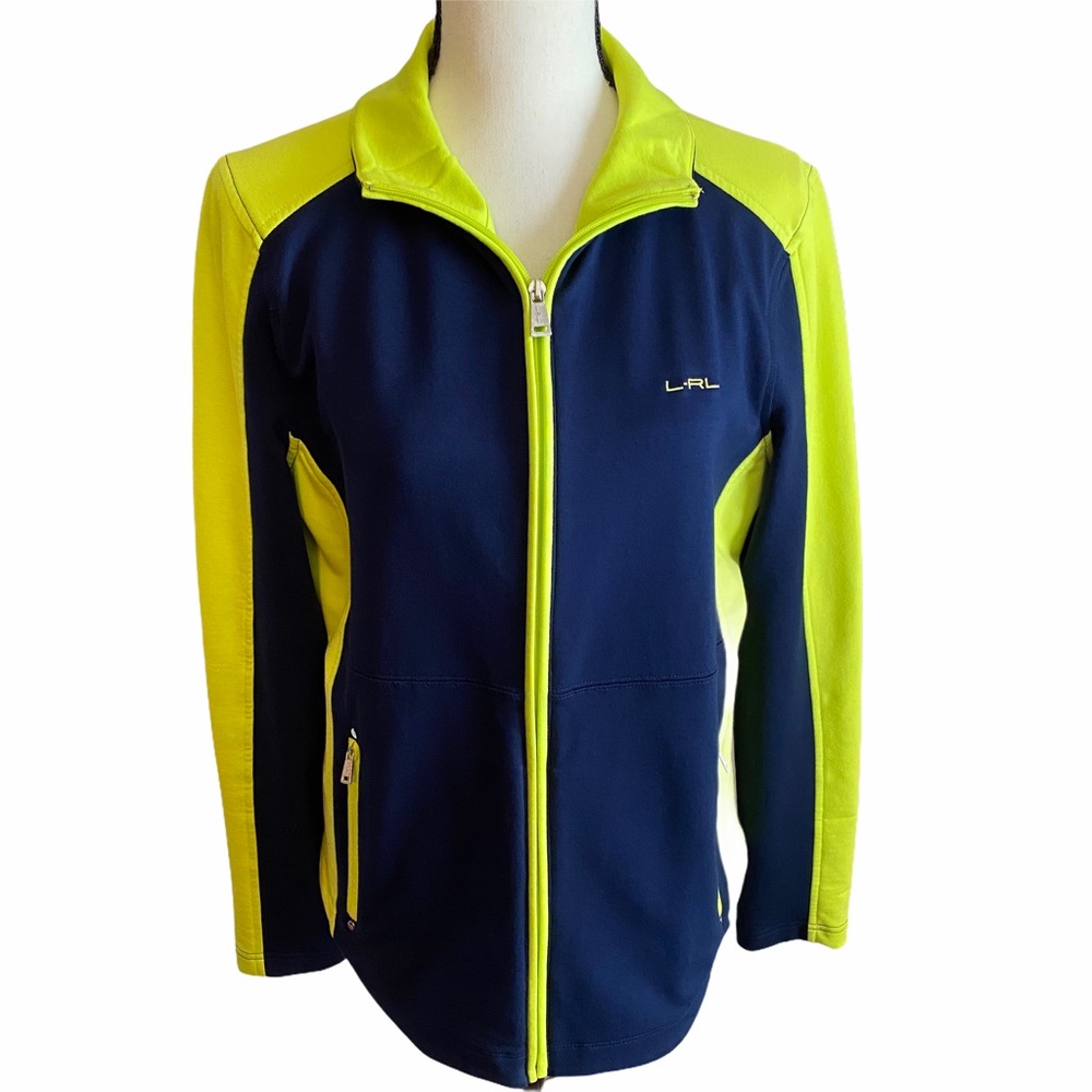 Ralph Lauren Active Jacket Yellow Black Size L
